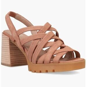 Eileen Fisher Tally Strappy Platform Sandal New